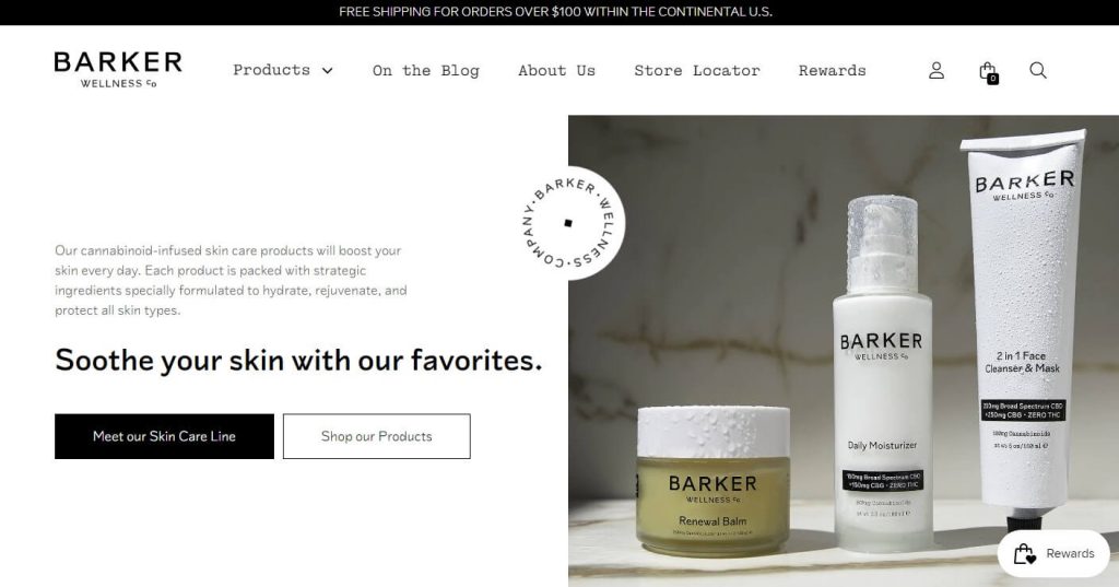 Barker Wellness - CBD Shop