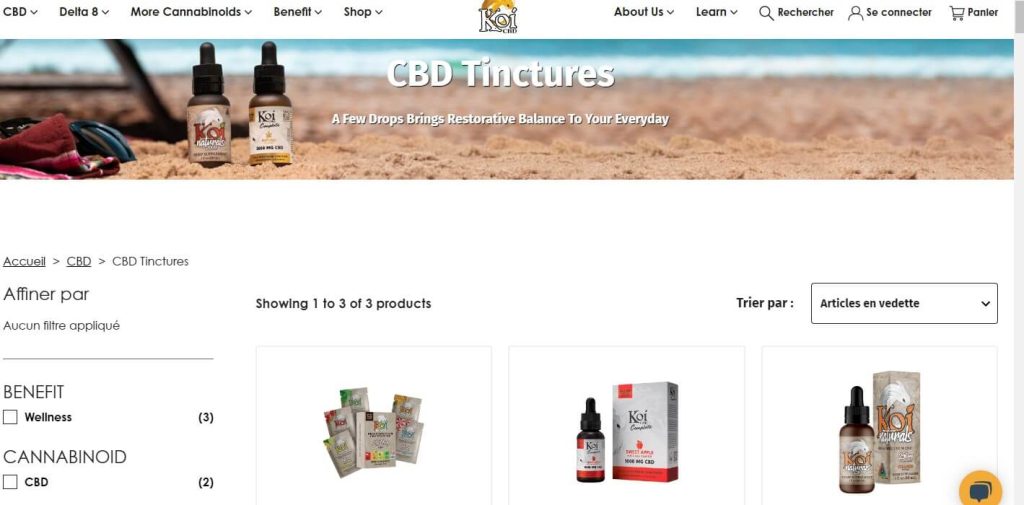 Koi CBD - Products CBD