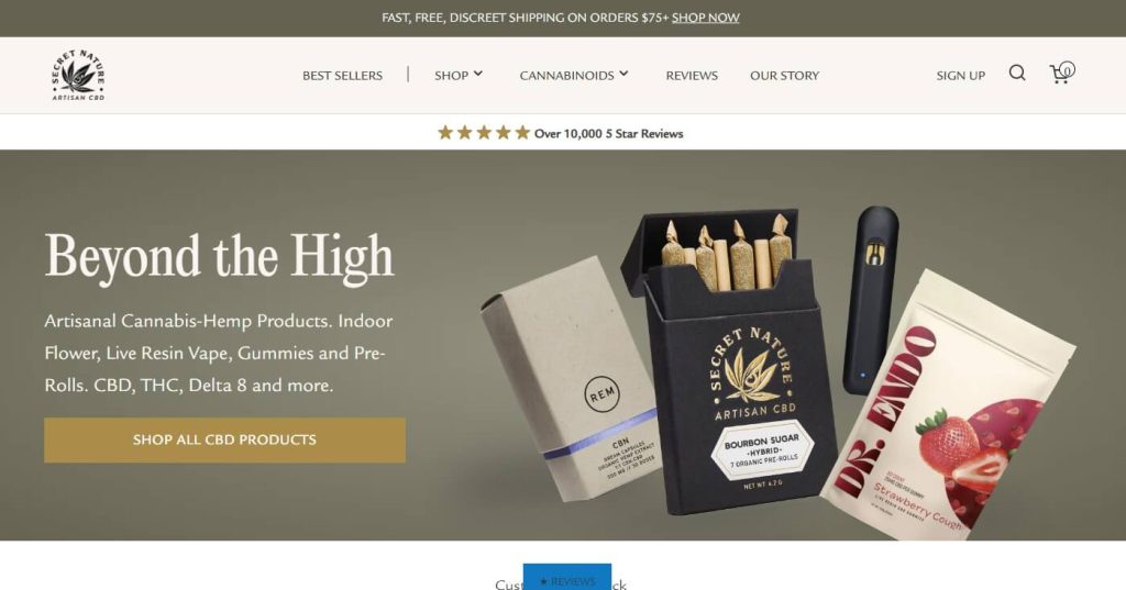 Secret Nature CBD - CBD Shop