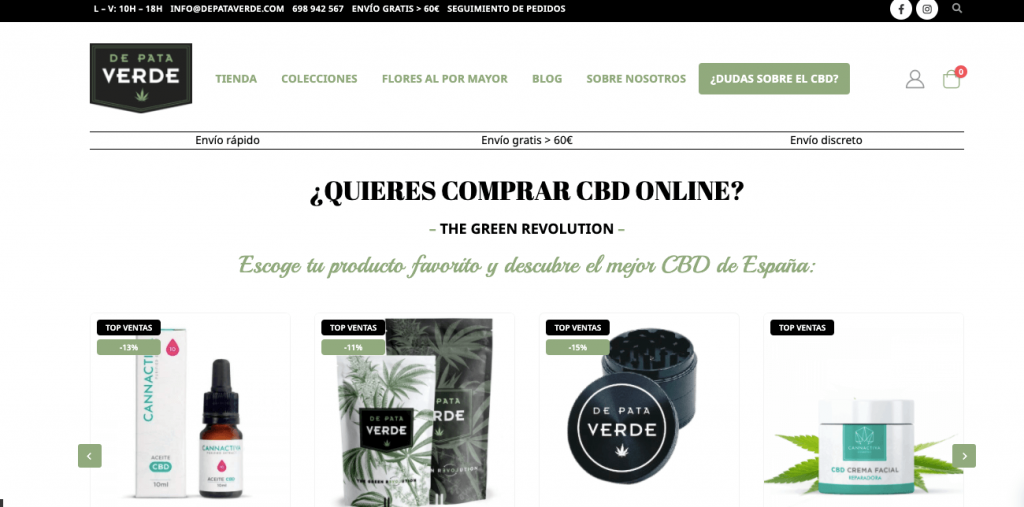 De Pata Verde - Shop