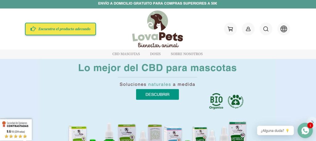 Lovapets - Tienda CBD