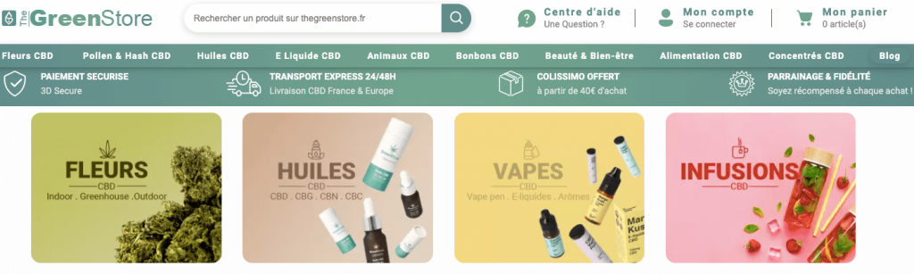 the green store - produit