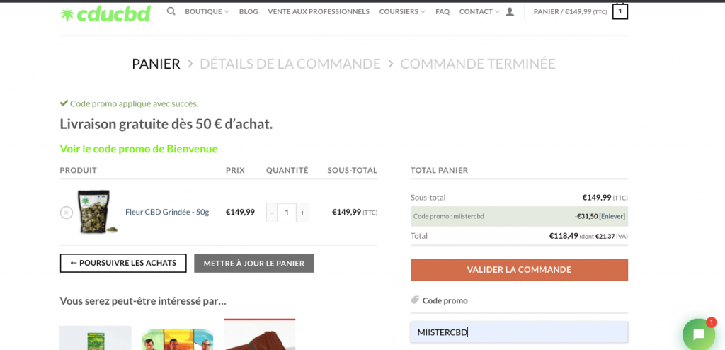 cducbd - panier