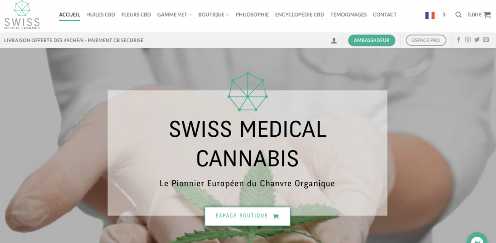 Swiss medical cannabis - Boutique CBD