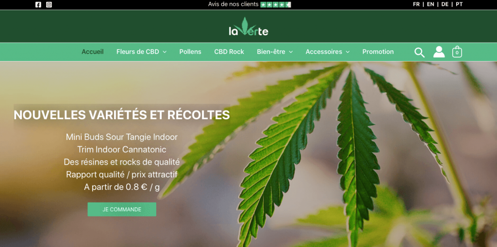 La verte shop - Boutique CBD