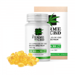 La Ferme du CBD - capsules 25mg. de CBD broad-spectrum