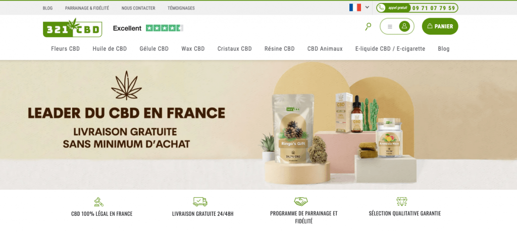 321CBD - Boutique