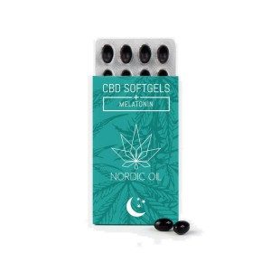 Capsules CBD + mélatonine - Nordic oil