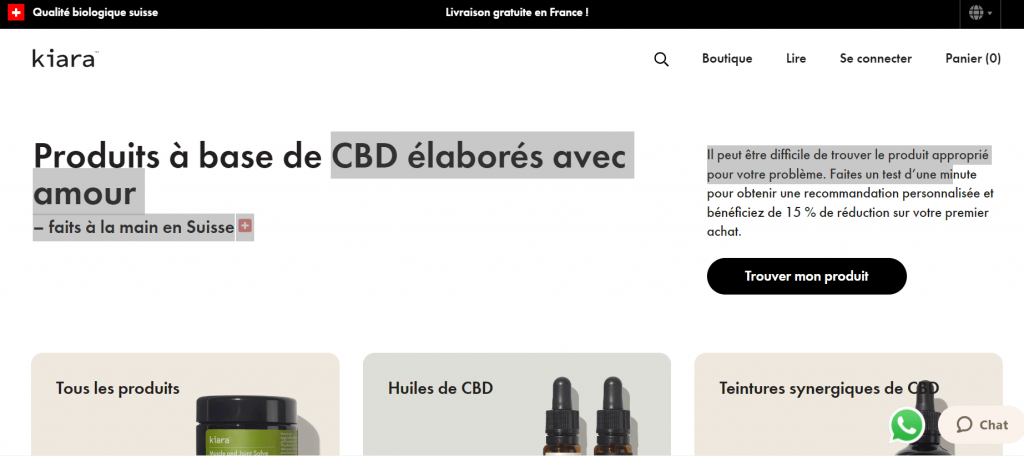 Kiara - Boutique CBD