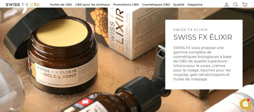 Swiss Fx - Cosmétiques CBD