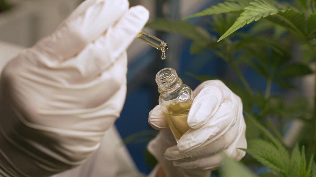 cannabinoïdes H4CBD synthétique en laboratoire