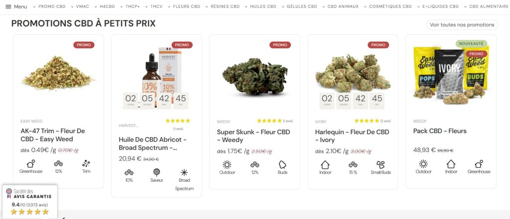 weedy-produits