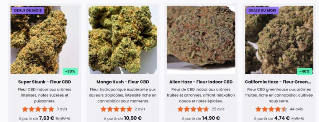 fleurs cbd mariejeanne