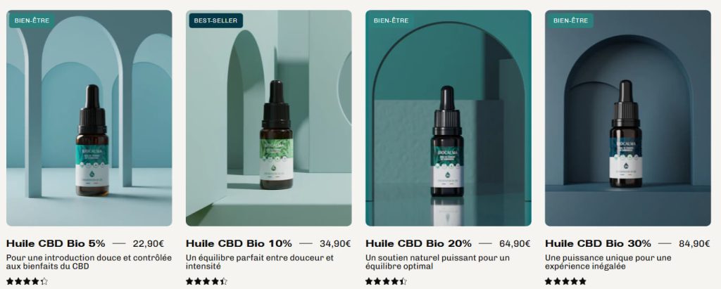 huiles cbd biocalma