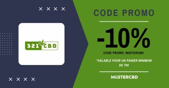 321CBD Code Promo : – 10 % de réduction exclusive en 2025