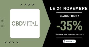Offrez-vous l’huile CBD Vital pour le Black Friday : 35 % de remise à ne pas rater