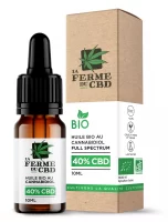 Huile de CBD 40% – La ferme du CBD Huile de CBD 40% - La ferme du CBD