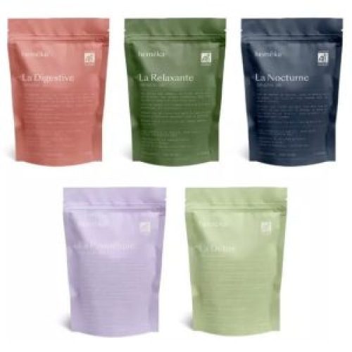 Les infusions CBD Heméka (0,06€ / g. de chanvre CBD)