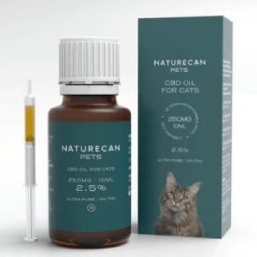 Huile CBD pour chat sans THC Naturecan