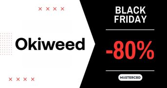 Des fleurs HPE à partir de 1,40€ le gramme sur Okiweed pendant le Black Friday