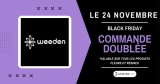 Weeden double ta commande pour le Black Friday : il n’y en aura pas pour tout le monde !
