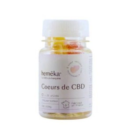 Bonbons CBD fruités et gourmands Heméka