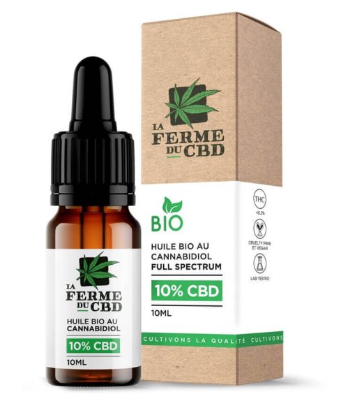 Huile CBD 10% BIO