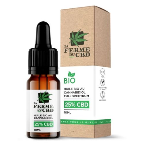 Huile CBD 25% BIO