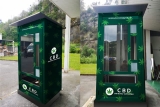Les premiers distributeurs de produits au CBD débarquent dans les communes françaises 