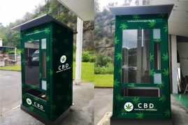 Les premiers distributeurs de produits au CBD débarquent dans les communes françaises