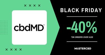 cbdMD Black Friday: Get 40% Off on Orders Over $125 and Save Big!