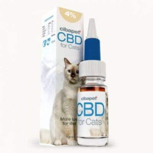 Huile de CBD 4% pour chats Cibapet