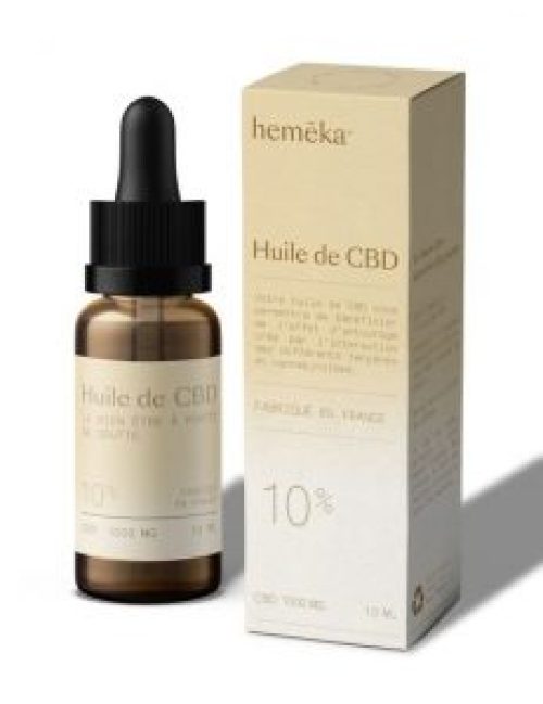 Huile de CBD sans THC Heméka