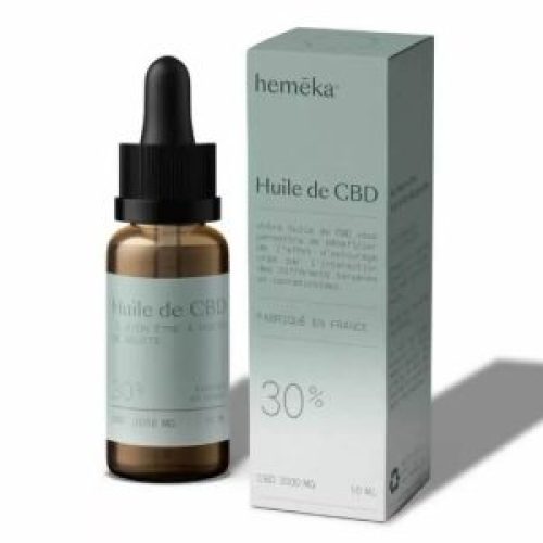 Huile CBD bio broad spectrum 30 % Heméka