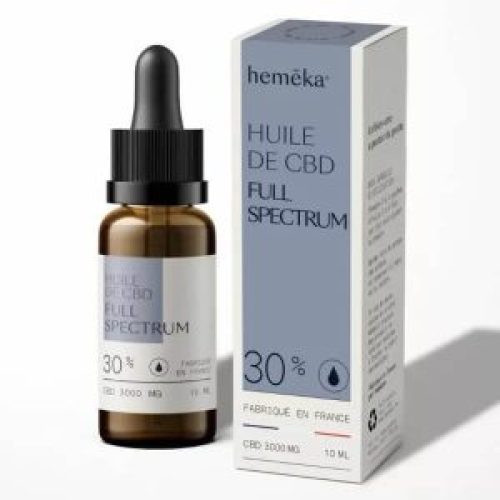 Huile de CBD 30 % bio Heméka