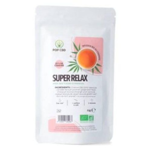 Infusion CBD Super Relax Pop CBD (0,14 € / g. de chanvre CBD)