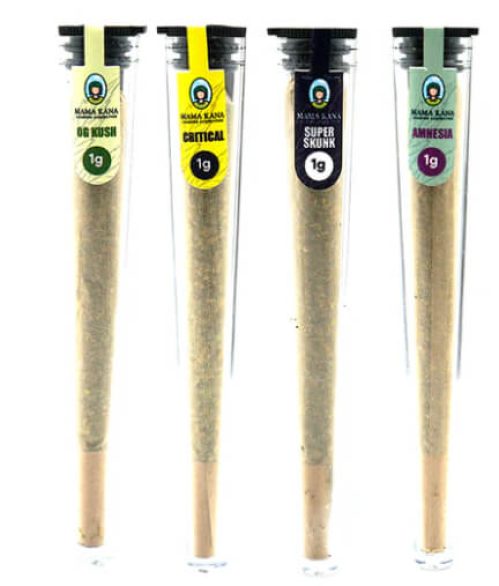 Gamme Pre-rolls CBD Mama Kana