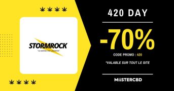 Fête le 420 chez Stormrock et rafle le meilleur du CBD à prix réduit